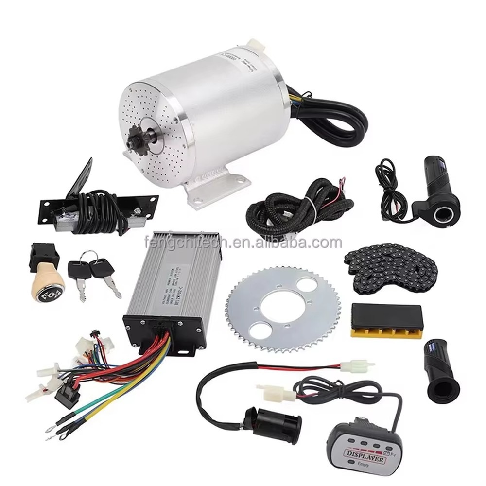 Ebike Conversion Kit 72V 3000W - 72В 3000Вт Бесщеточный электродвигатель постоянного тока