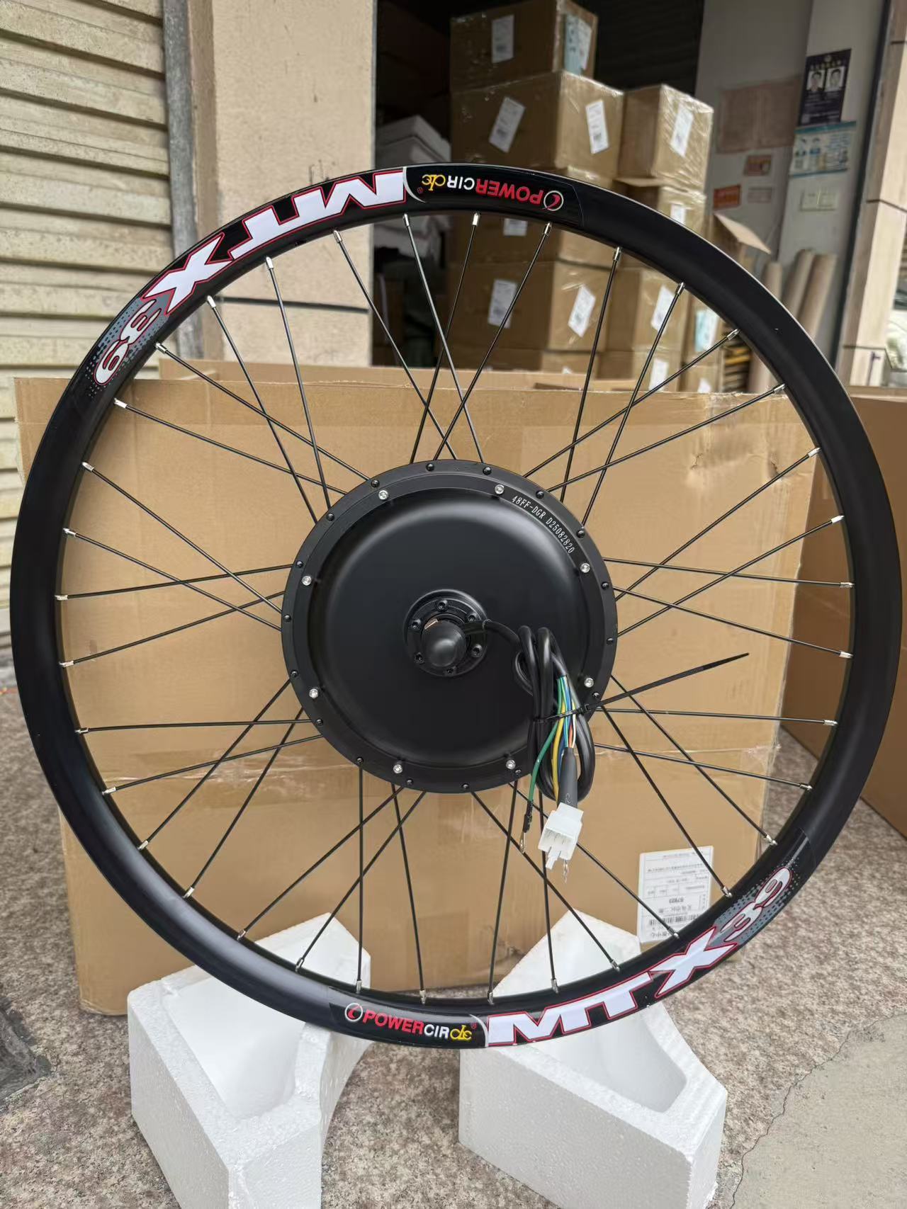 Электродвигатель-колесо MTX39  – обзор и цена 72V 5000W Hub Motor Kit